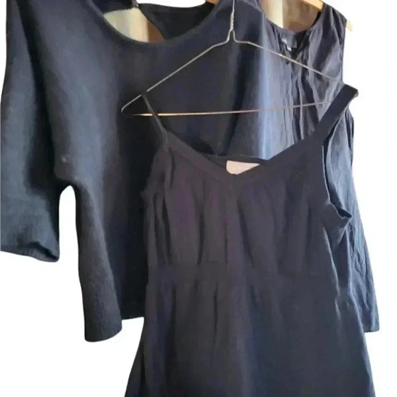 3 Black Tops XL Liz Claiborne, Kersh plus  one - Picture 6 of 9